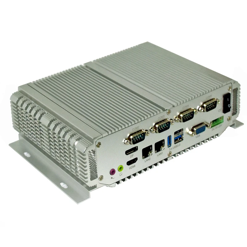 New Arrival Embedded Fanless Mini PC With 3 USB 3.0 and 2 x USB 2.0