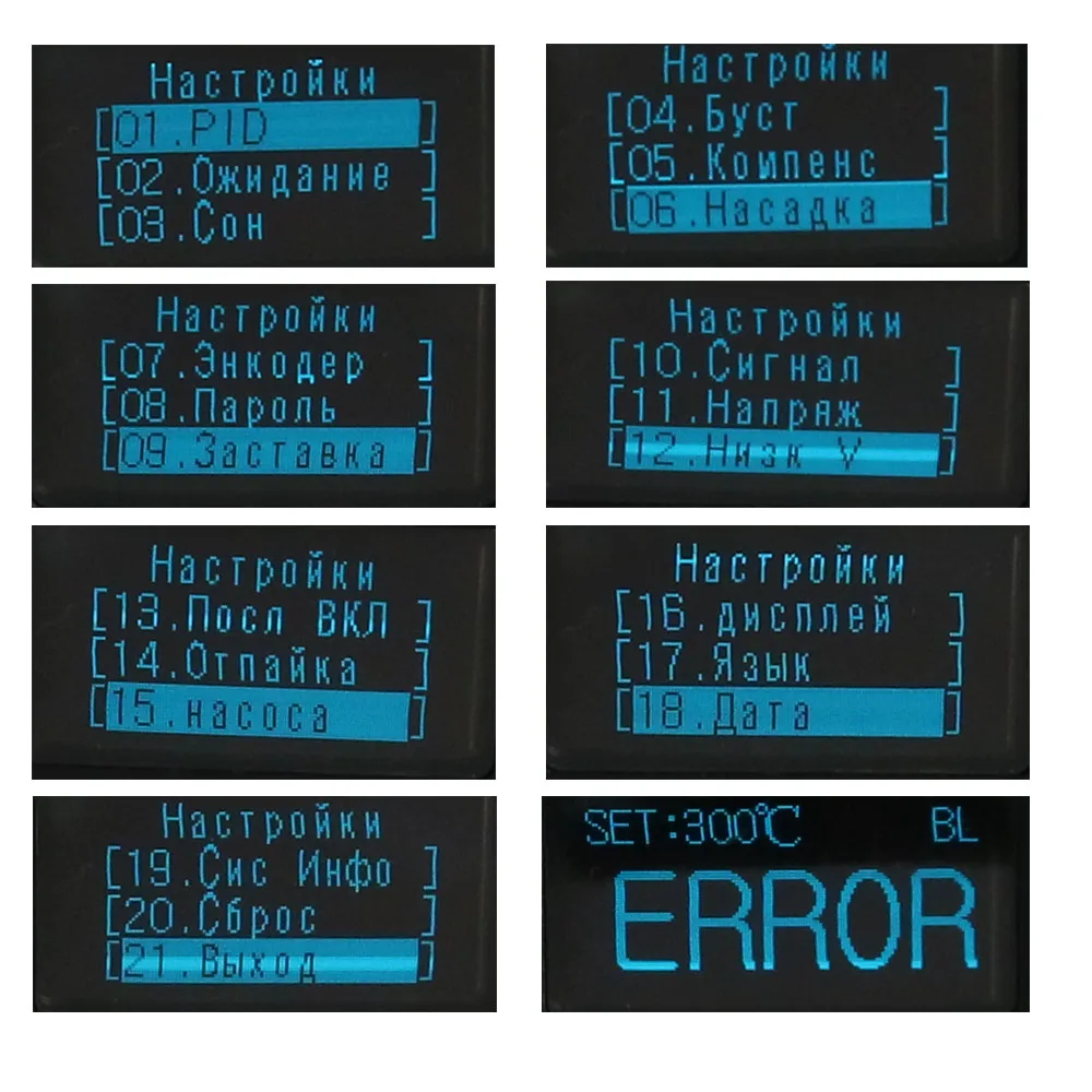 T12-958 estação de solda digital eletrônico ferro de solda 1.3 polegada display com alça m8 e ferramenta de solda ponta de ferro