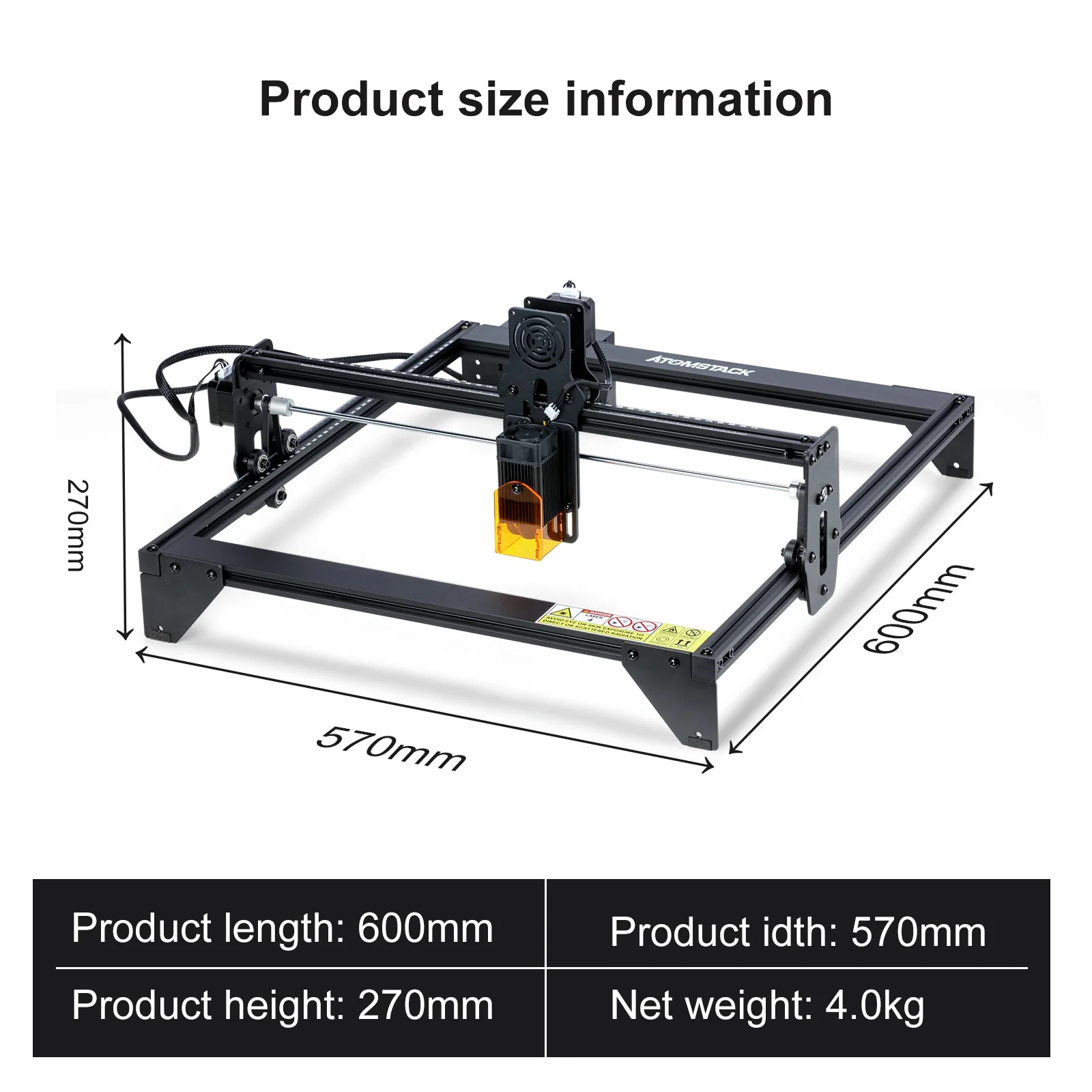 Atomstack A5 10W DIY Diode Laser Engraver Cheap Laser Engraving Machine For Metal Laser Engraver Rotary