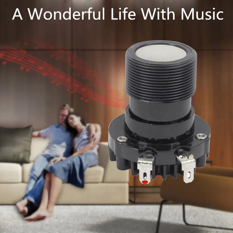 1PC Speaker Horn Tweeter 25mm Voice Coil Diaphragm 8 Ohm Car HiFi Accessories Treble For Home Theater Studio Professional Audio