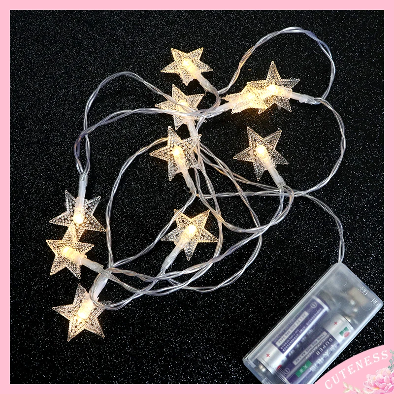 10 star LIGHTS no battery Small light decoration ita bag Accessories night Shiny light candy colors the anime bag trend