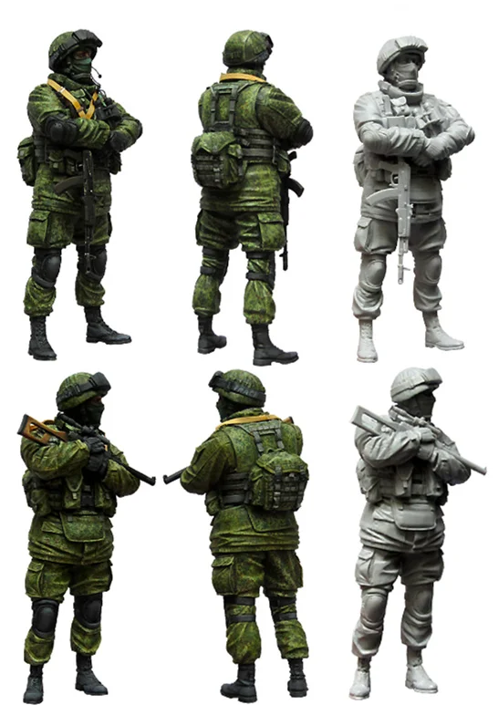 1/35 Resin Figures Model kits  Unassambled Unpainted GK kits 378