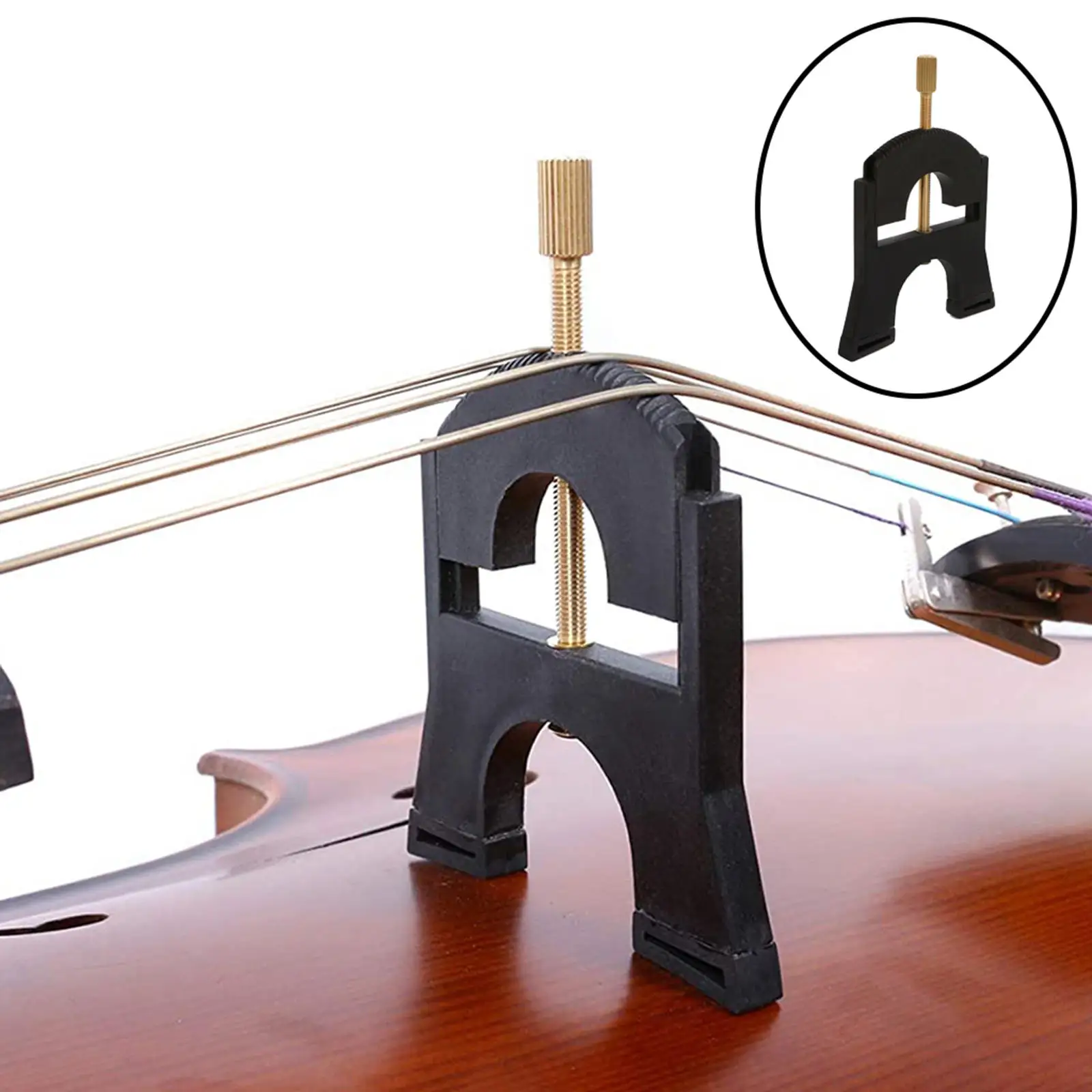 Master Grade Plastic Cello Bridge Cello String Lifter Bridge 4/4 Cello Bridge