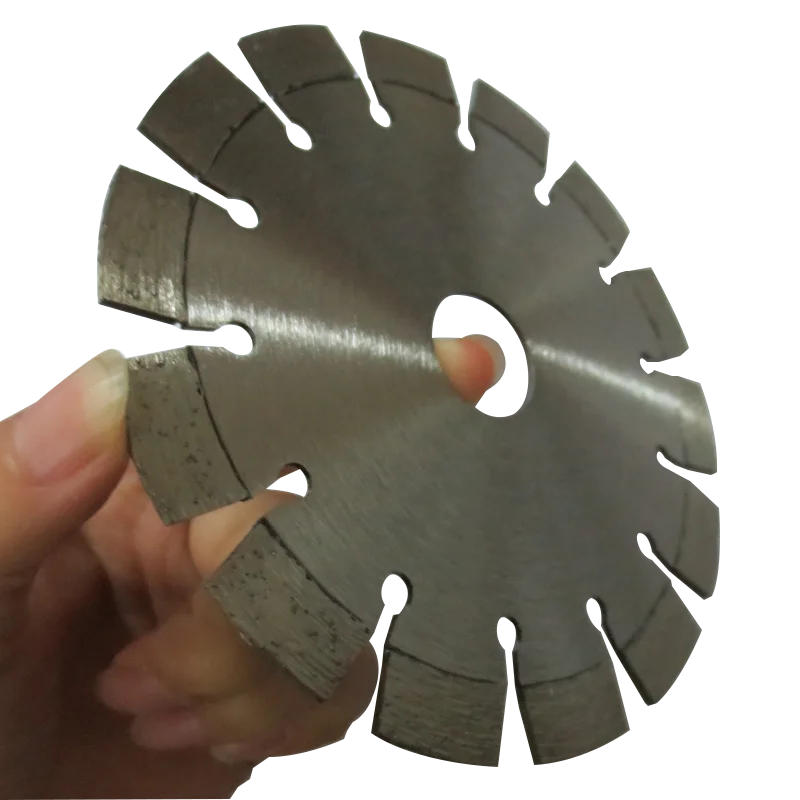 20 개/몫, 125x10x22.23mm 5 "레이저 다이아몬드 톱날, 철, 구리, 화강암, 콘크리트 및 경질 돌, 균열 벽 체이서 절단 용.