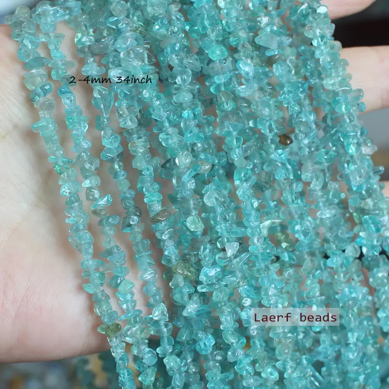 Natural 2-6mm Peridot , Apatite , small chop beads 32-34inch per strand, For DIYJewelry making! Mixed wholesale for all items !