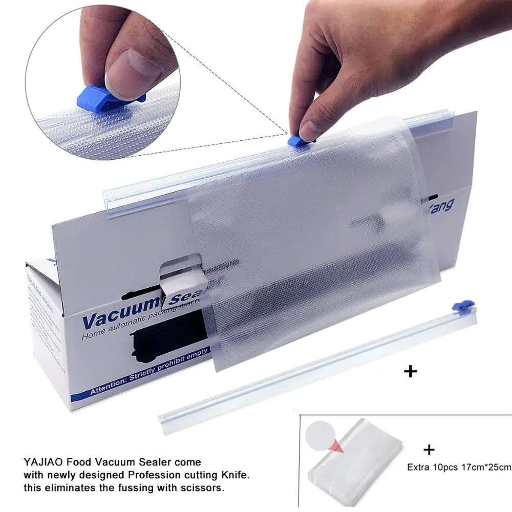 Vacuum Sealer Machine Vaccum Packing Machine Home Use Automatic Food Fruit Sealing 220V/110V EU US Compact Design Free Shipping