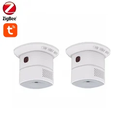 Tuya Zigbee Co Báo Đồng CH4 Máy Dò Điều Khiển Bằng Cuộc Sống Thông Minh Ứng Dụng Hoạt Động Với Tuya Zigbee Cửa Ngõ