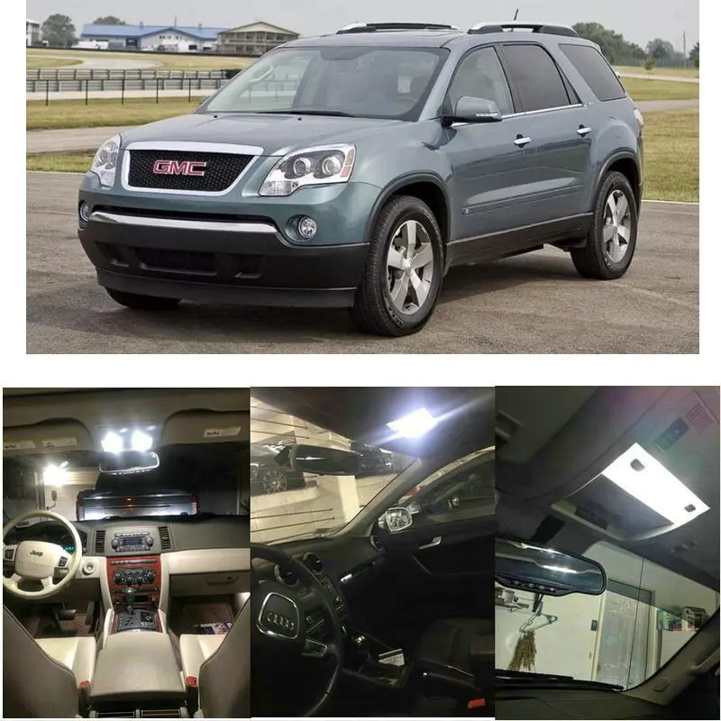 Interior Led lights For 2011 GMC Acadia Canyon Savana 1500-3500 Savana 4500 Sierra Terrain Yukon