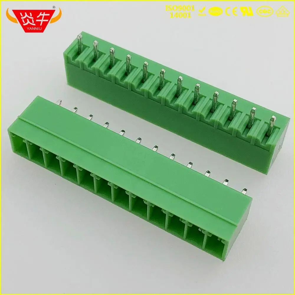 50 Stuks Kf2edgv 3.5 2P ~ 12P Pcb Plug-In Teminal Blokken 15Edgvc 3.5Mm 2pin ~ 12Pin Mcv 1,5/2-g-3, 5 1843606 Phoenix Degson Kefa