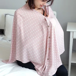 Breastfeeding Cover Baby Infant Breathable Cotton Muslin Nursing Cloth Feeding Cover Cape Apron Pregnant Woman Windbreaker Scarf