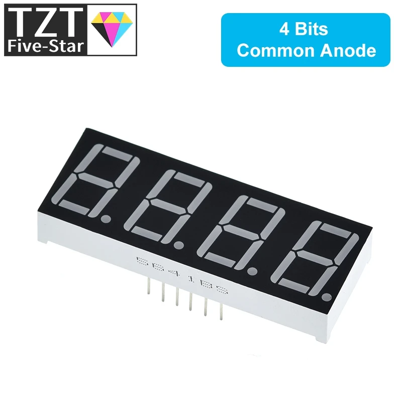 0,56 Zoll LED-Anzeige 7-Segment 1 Bit/2 Bit/3 Bit/4 Bit Ziffernrohr Rot Gemeinsame Kathode / Anode Digital 0,56 Zoll LED 7-Segment – Detail 11