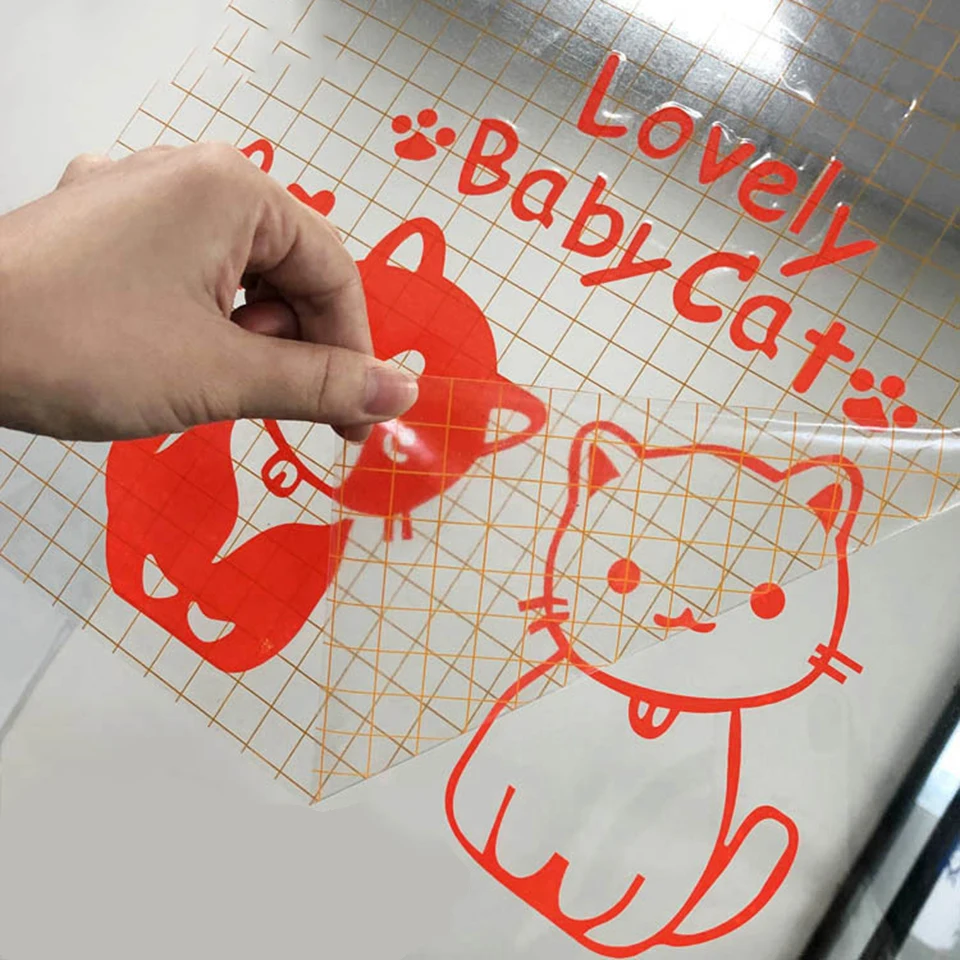 

Pre-cut Permanent Adhesive Vinyl Sheet Premium Craft Outdoor Vinyl for Decor Sticker Design Cup Handmade Glass GA01-20