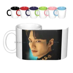 Lee Min Ho , The King Ceramic Mugs Coffee Cups Milk Tea Mug Read Min Ho Military Service Read Min Ho Doramas Dramas Korean