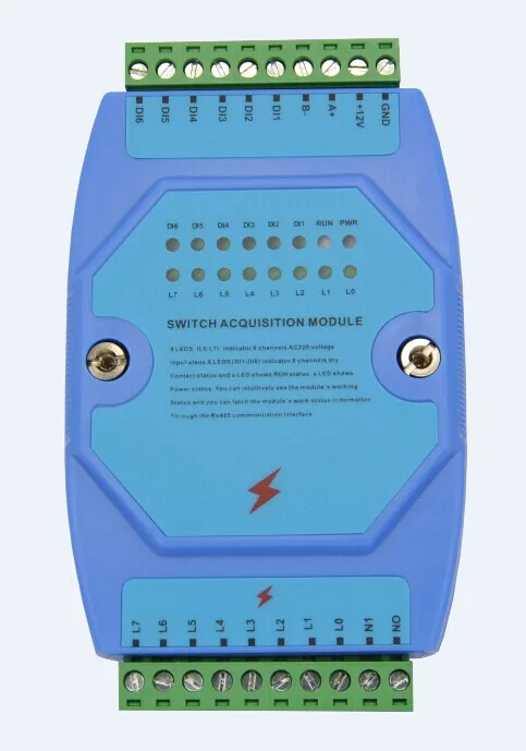 8 channel Mains supply Detection module or not Mains outage detection Air switch detector D86 AC switching value