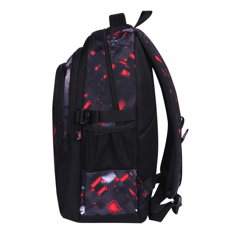 Suitable For Grades 1-9 Children Orthopedic School Backpack Boys School Bags Girls Waterproof Backpacks Kids Satchel Schoolbgs