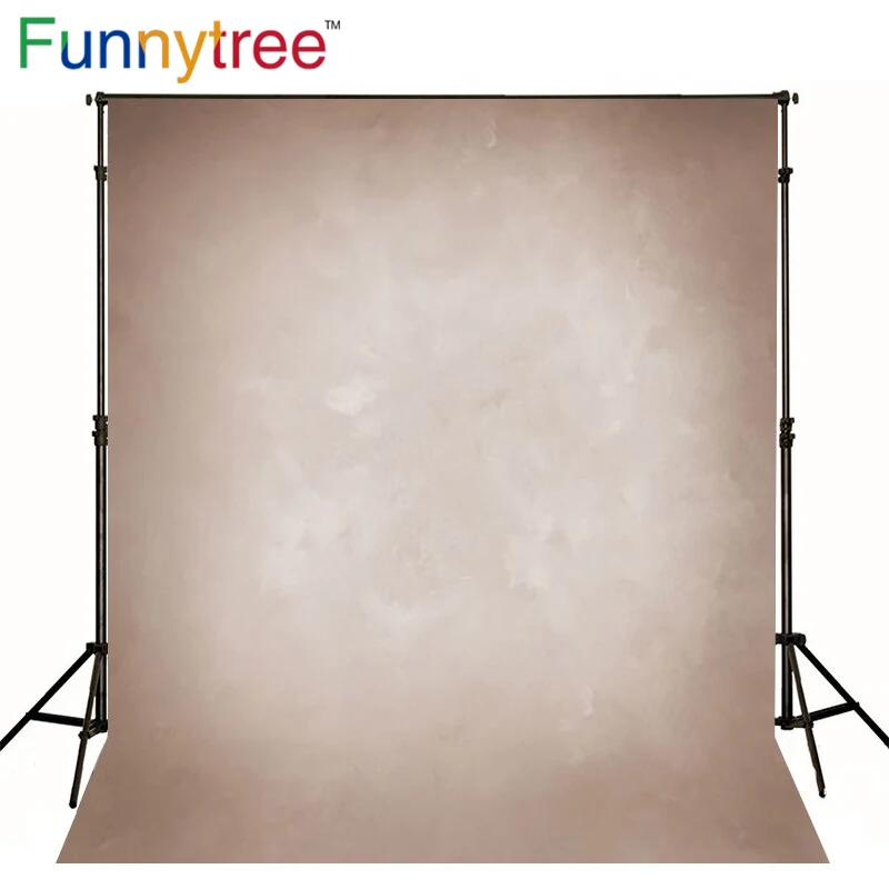 Funnytreeไวนิลการถ่ายภาพฉากหลังOld Master Lightสีน้ำตาลบริสุทธิ์สีภาพพื้นหลังPhotobooth Photophone