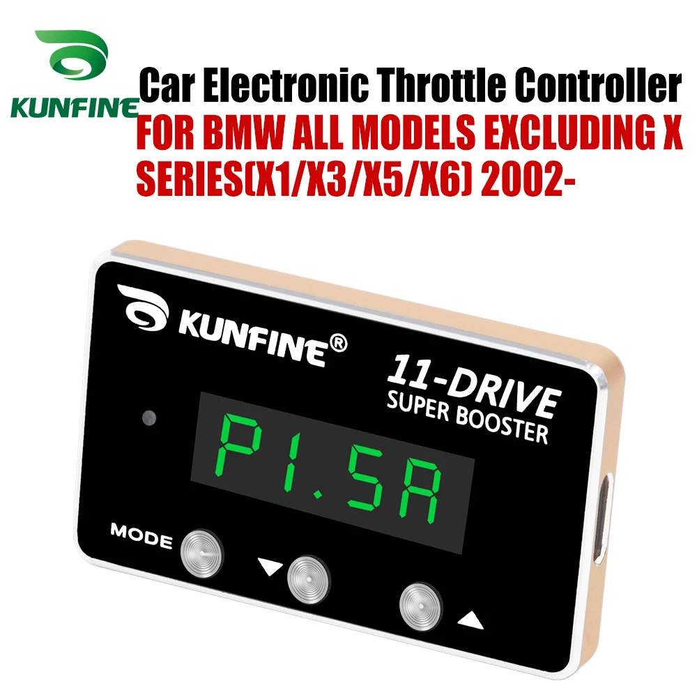 

KUNFINE Car Electronic Throttle Controller Racing Accelerator Potent Booster For BMW ALL MODELS EXCLUDING X Tuning Parts