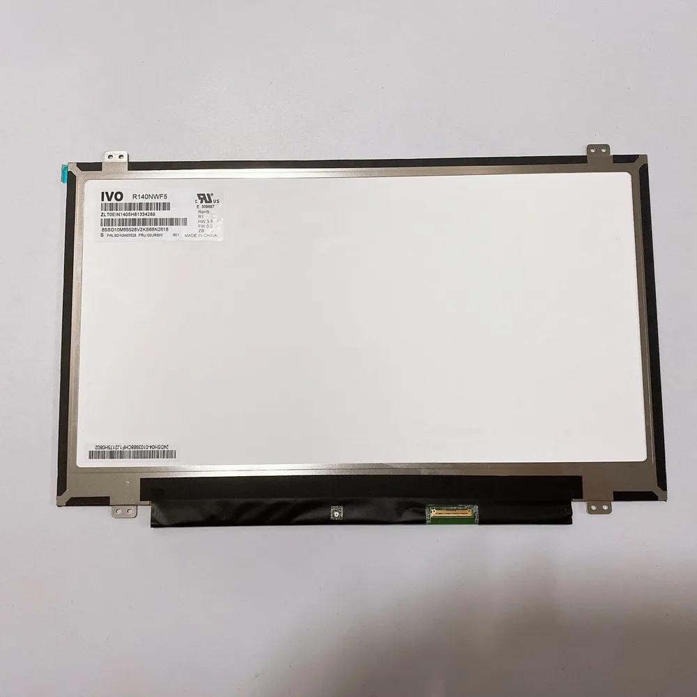 New LCD touch Screen R140NWF5 For Lenovo Thinkpad T470S T480S T480 LCD Screen FHD 1920*1080 14.0