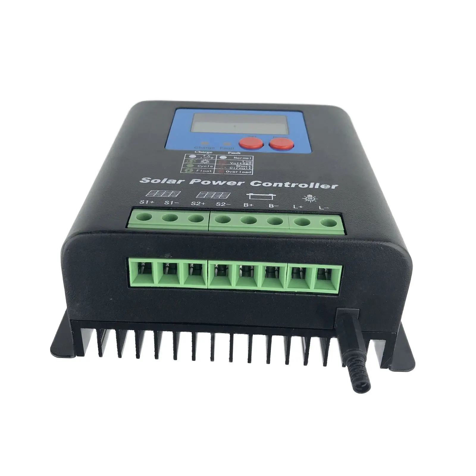 Controlador de carga Solar MPPT 70A 80A 100A 48V, regulador de cargador de batería para sistema de Control Solar