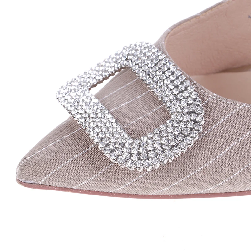 1PCS Rhinestone Shoes Buckle Crystal Shoe Clip Bridal Shoes Clip Buckle Charms Accessories Decorative Accessories Shoe