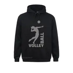 Sudadera con capucha con estampado de Evolution Volleyballer Ball Player, Tops y chaqueta casuales con estampado personalizado, ropa para adultos para el día de Navidad, moda más nueva