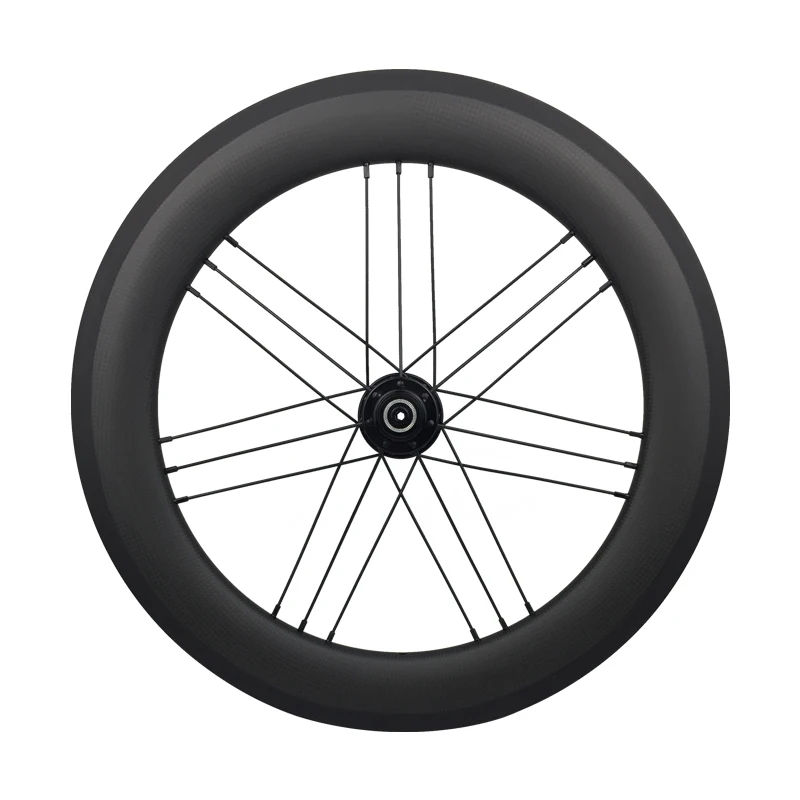 Carbon Folding Bike Wheels 20 Inch 406 Front 74mm Rear 130mm V Brake 10 11 Speed 14 16 18-21H G3 Holes Customized Wheel Set