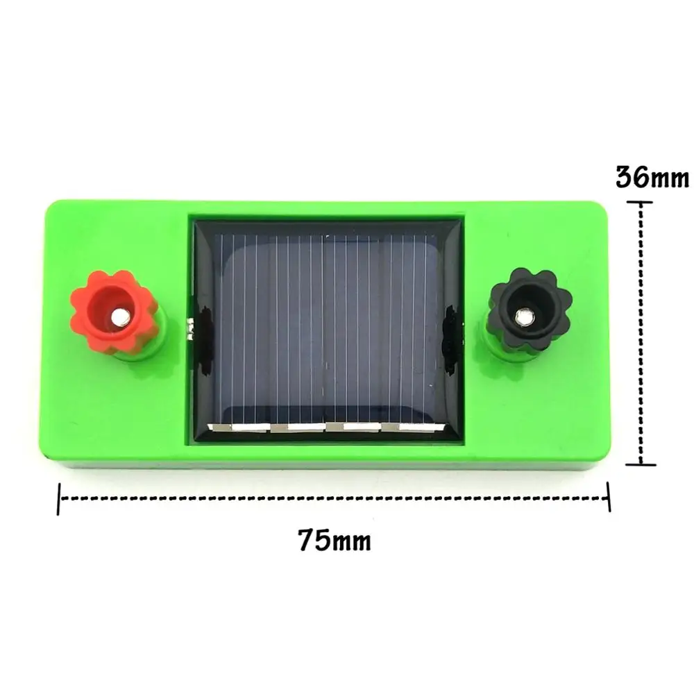 Kit Educativo per Esperimenti Scientifici con Pannello Solare, Strumenti Didattici per Bambini