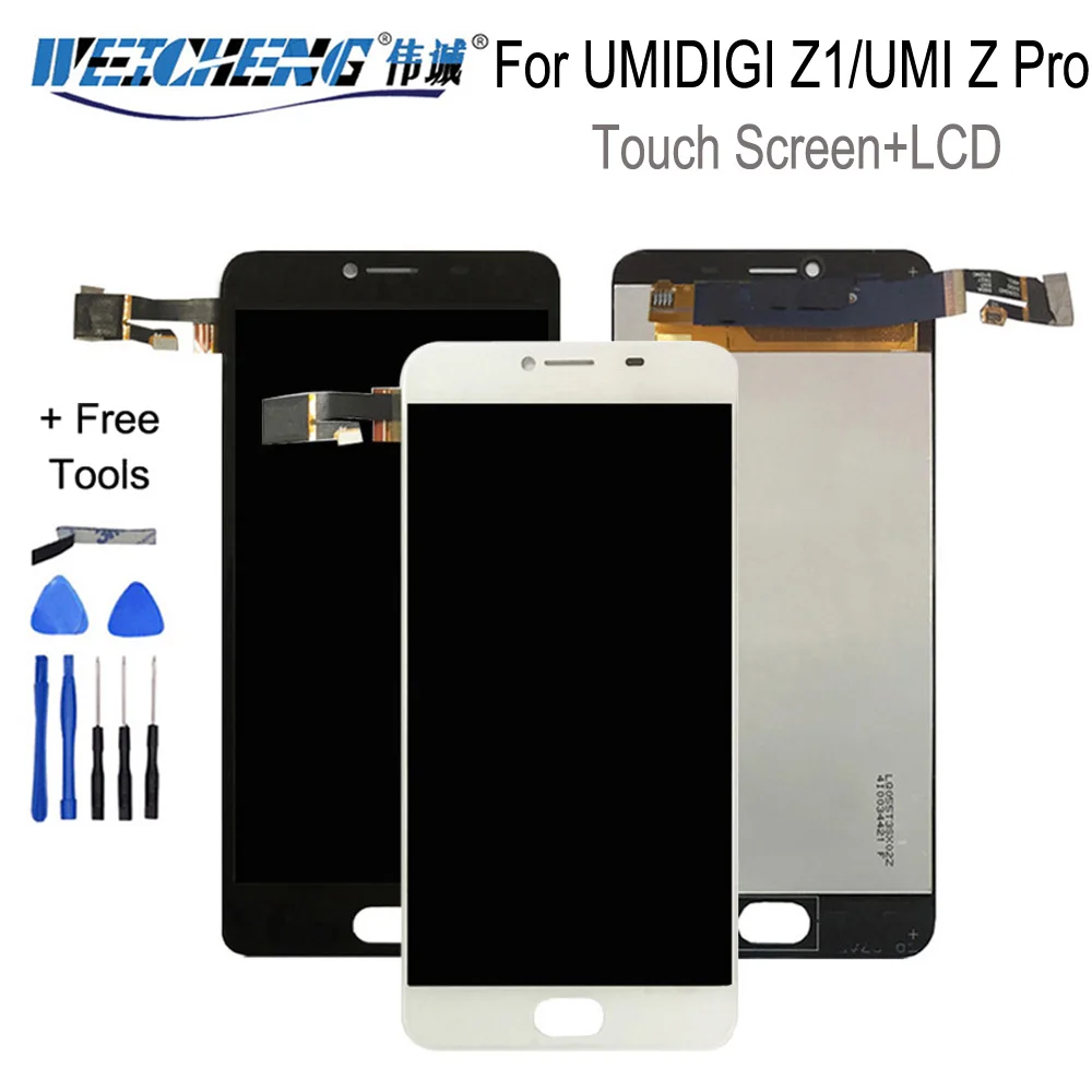 

100% Tested LCD For Umidigi UMI Z / Z PRO LCD Display Touch Screen LCD Digitizer Glass Panel Replacement For UMIDIGI Z1