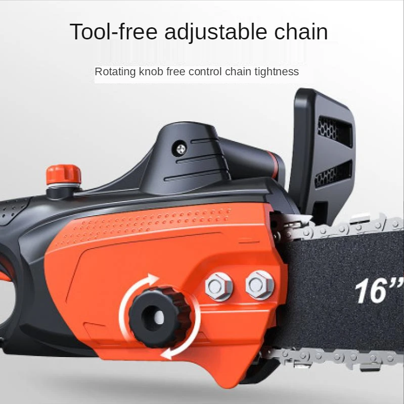 2600W 12-16 Inch Chainsaw Electric Chain Saw Garden Power Tools AC 220V Wood Cutting Rotary Saw with Blade Garden Tools