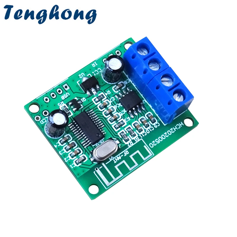 Tenghong Bluetooth 5.0 20W Mono Digital Power Amplifier Board TWS Ceiling Wall Speaker Sound Amplificador Engineering Audio AMP