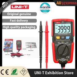 UNI-T UT125C Mini Pocket Digital Multimeter Temperature Tester Resistor Capacitor Frequency Diode NCV Test Low Voltage Display