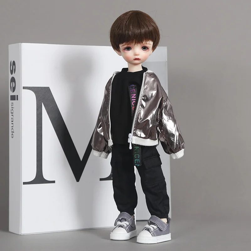 New 1/6BJD baby clothes, overalls, pocket slacks, pants for 30cm SD DD doll pants, yosd doll clothes accessories