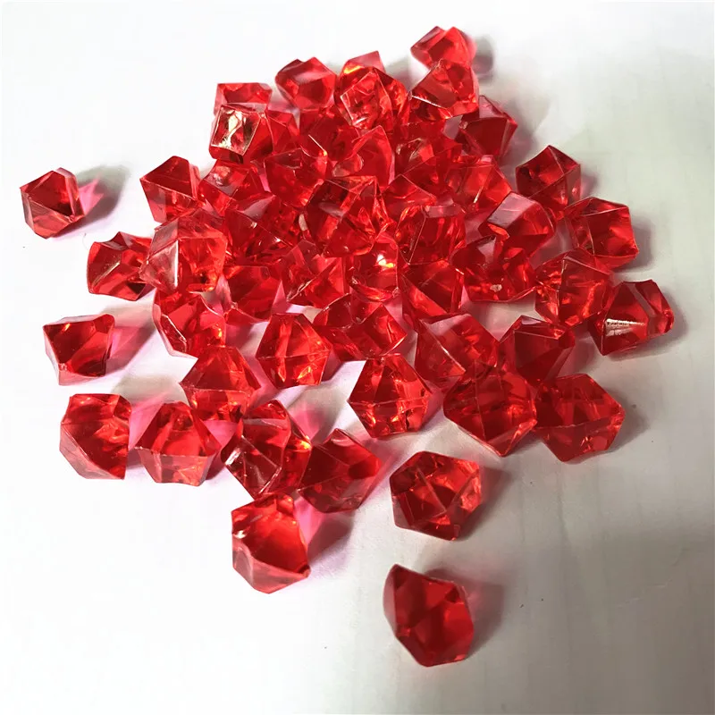 Piezas de juego de ajedrez de piedra Irregular, peón acrílico, 22 colores, accesorios para juegos de mesa, 14x11mm, 100 piezas