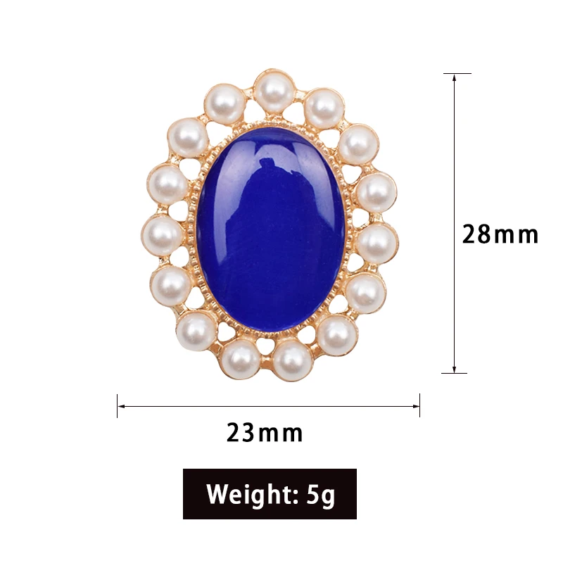 10 sztuk/partia 23*28mm owalne perły ślubne przyciski sklepy fabryczne Opal przyciski DIY akcesoria do włosów dekoracyjne przycisk biżuteria...