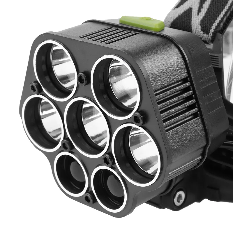 LED Headlamp Red Light Outdoor Headlight Waterproof Rechargeable Flash Head Lamp Torch Lantern For Hunting 18650 Battery