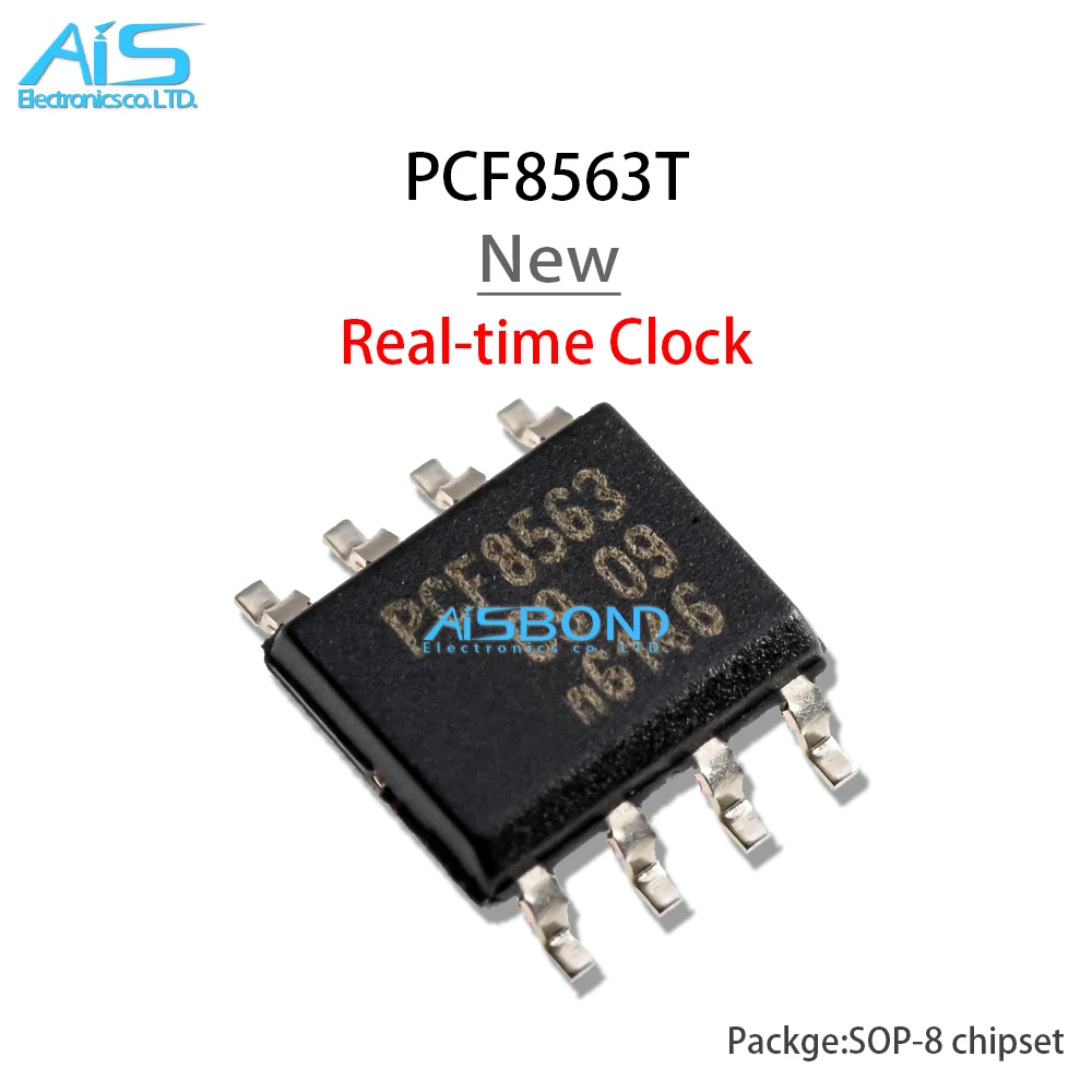 

10Pcs/Lot New PCF8563T PCF8563 PCF 8563 SOP-8 Real Time Clock Calendar IC SOP8 CHIP