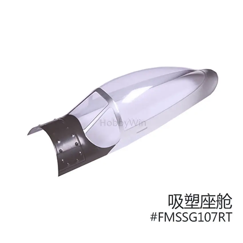 

FMS part FMSSG107RT Plastic Canopy Foam Base for 1700mm P51 RC Model Warbird Airplane