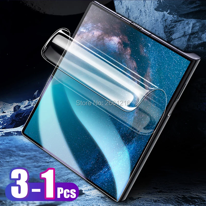 For Huawei Mate Xs 2 X Xs2 MateXS 2 5G Front Slim Full Cover to Edge Soft TPU Hydrogel Film Explosion-proof Screen Protector