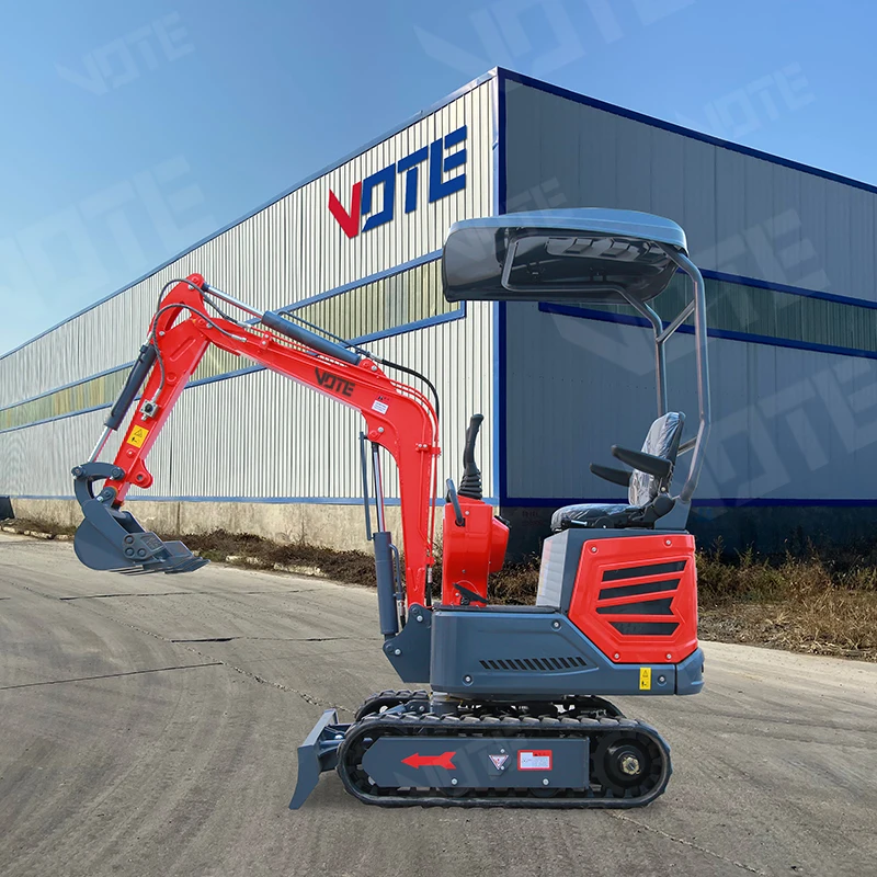Hot Selling VTW-15 1 Ton 1.5 Tonmini Excavator Small Digger For Garden