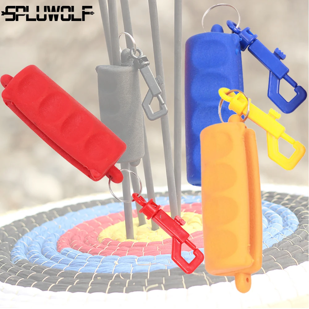 Hunting Archery Tool Accessories Anti-Skid Arrow Puller Silica Gel With Key Chain for Shooting Target Pulling Silicone