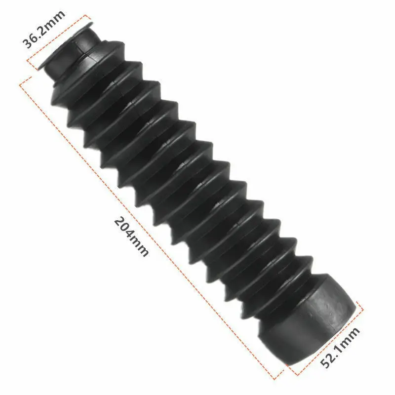 2 pezzi moto gomma forcella anteriore coperture ghette avvio ammortizzatore ghette coperture ghette forcella stivale manicotto in gomma antipolvere