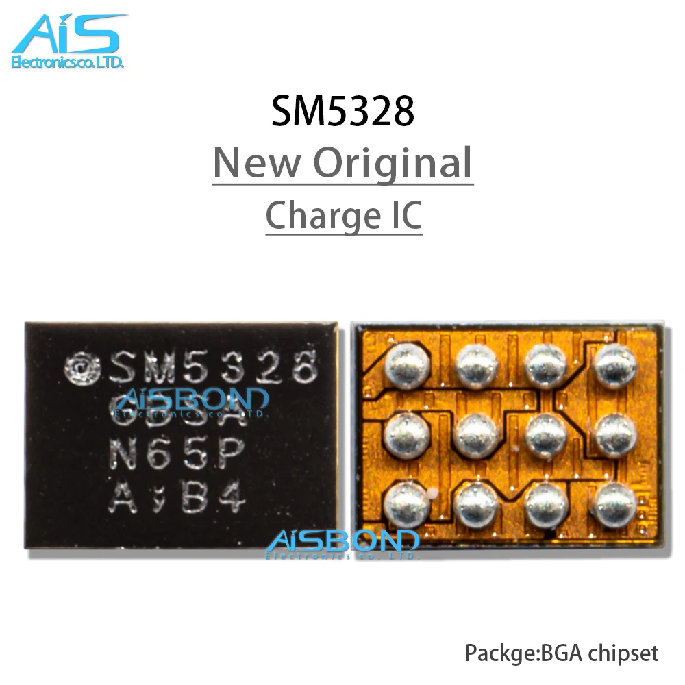 Pengisi Daya Lcd Ic Suplai Daya SM5328 Asli Baru 5 Buah/Lot Chipset BGA