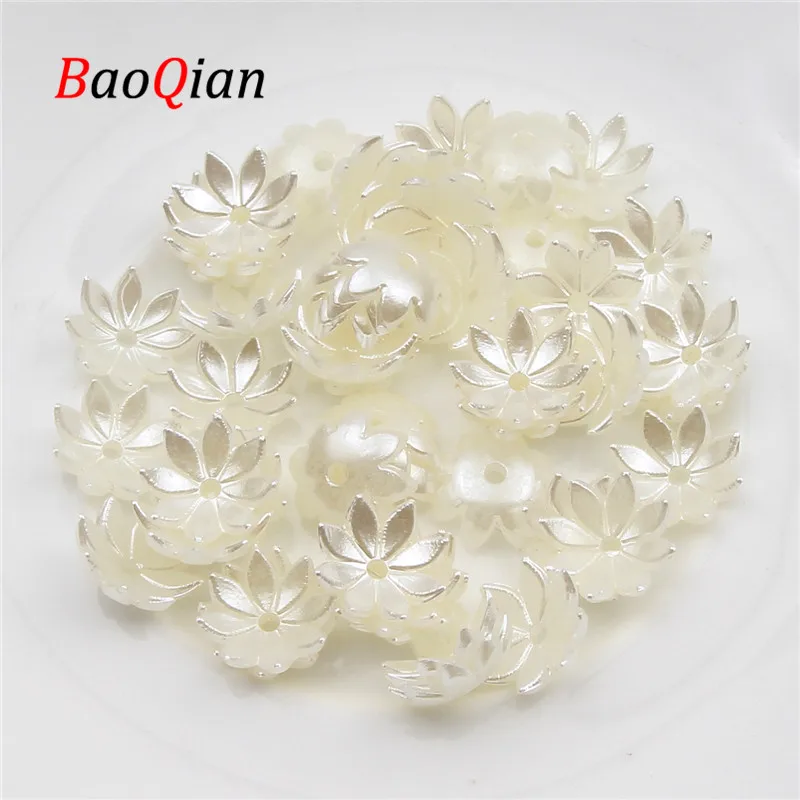 200pcs10mm Ivory Acrylic Imitation Pearl Jewelry Making Fashion Necklace Bracelet Bead DIY Charm Jewelry Accessories