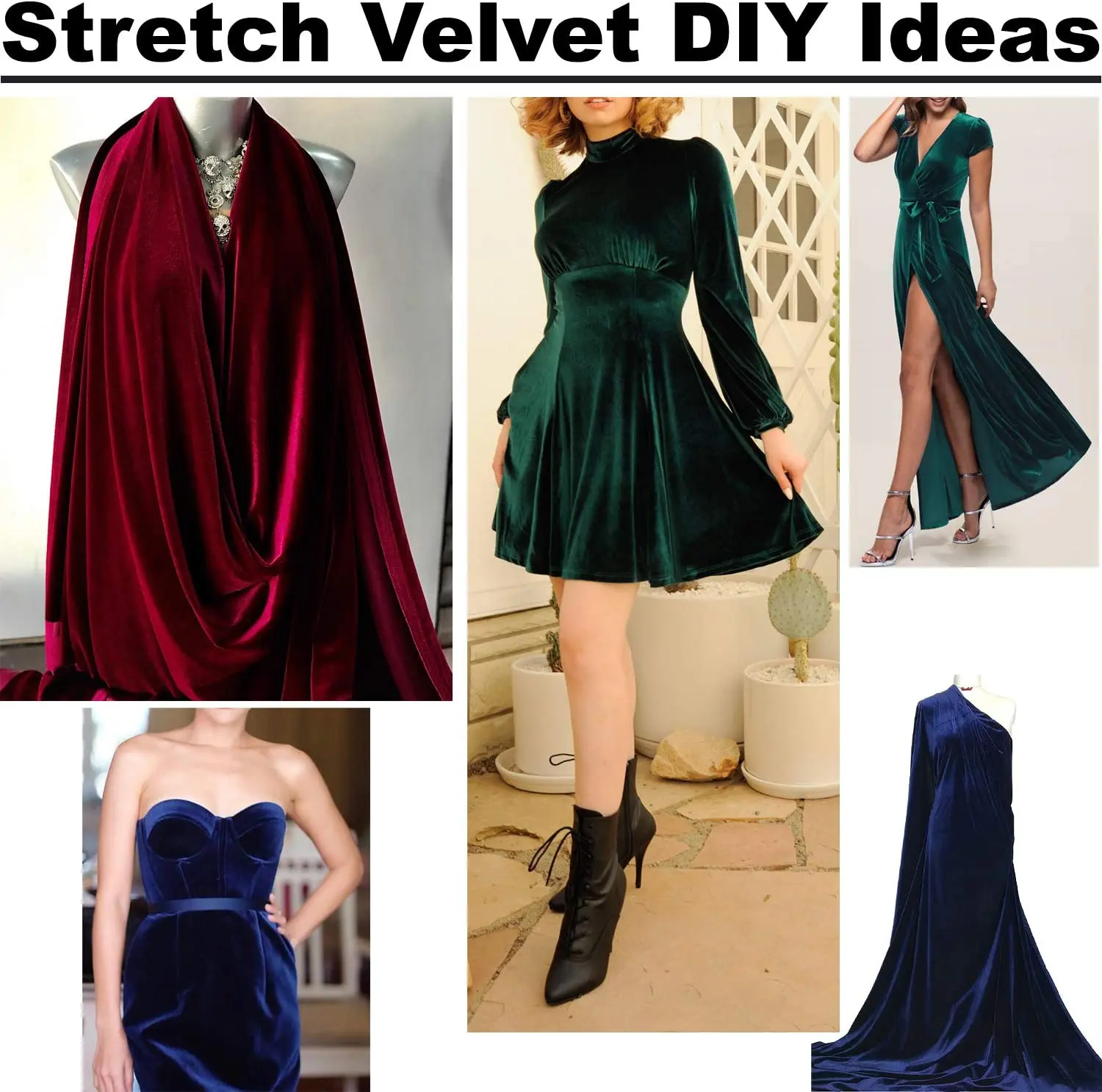 50*160CM 2 Side Elastic Velvet Fabric High Quality 144F Short Brushed Fabric For Stage Costumes And Toy Dolls 240g/ms - view 5