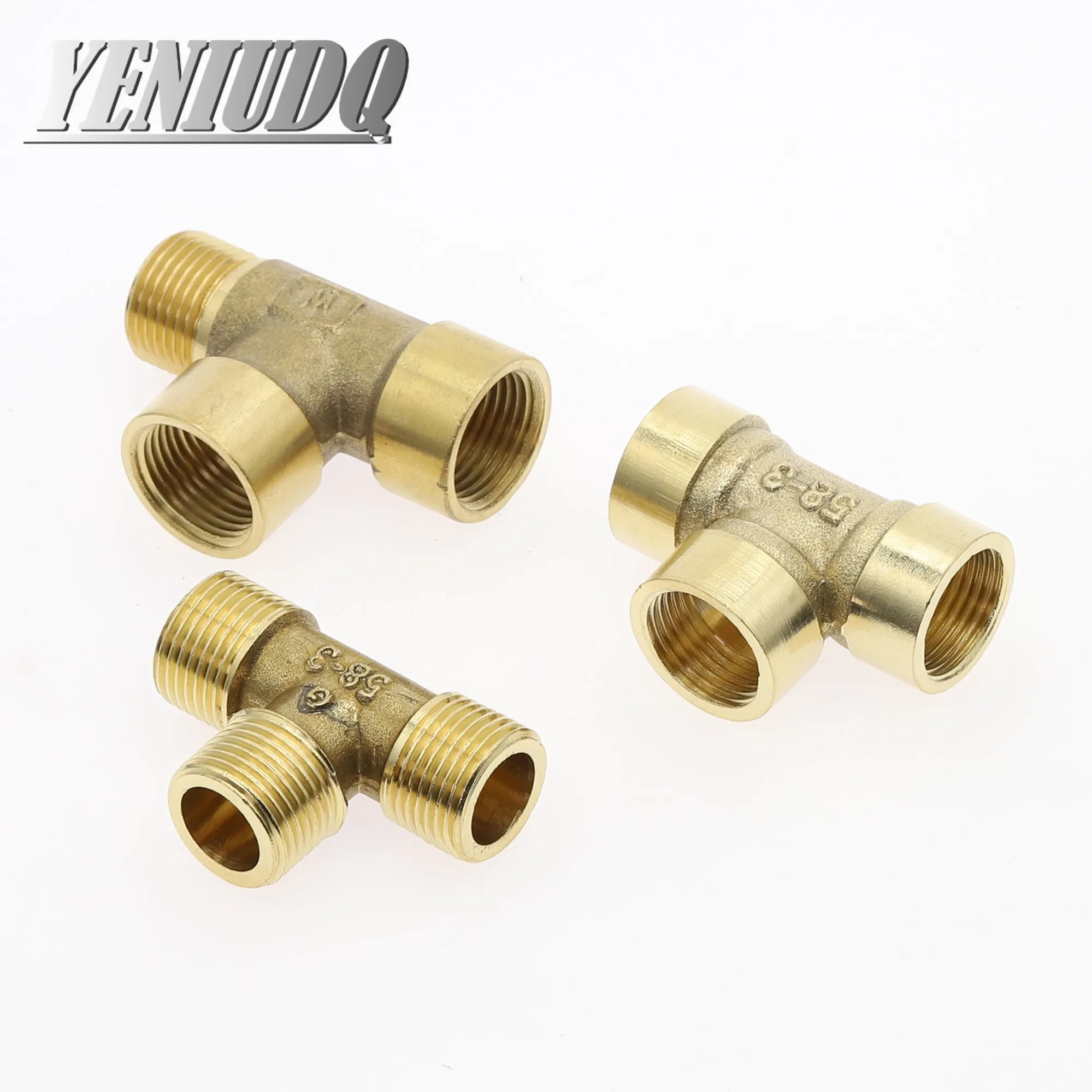 Pneumatic Plumbing Brass Pipe Fitting Male/Female Thread 1/8
