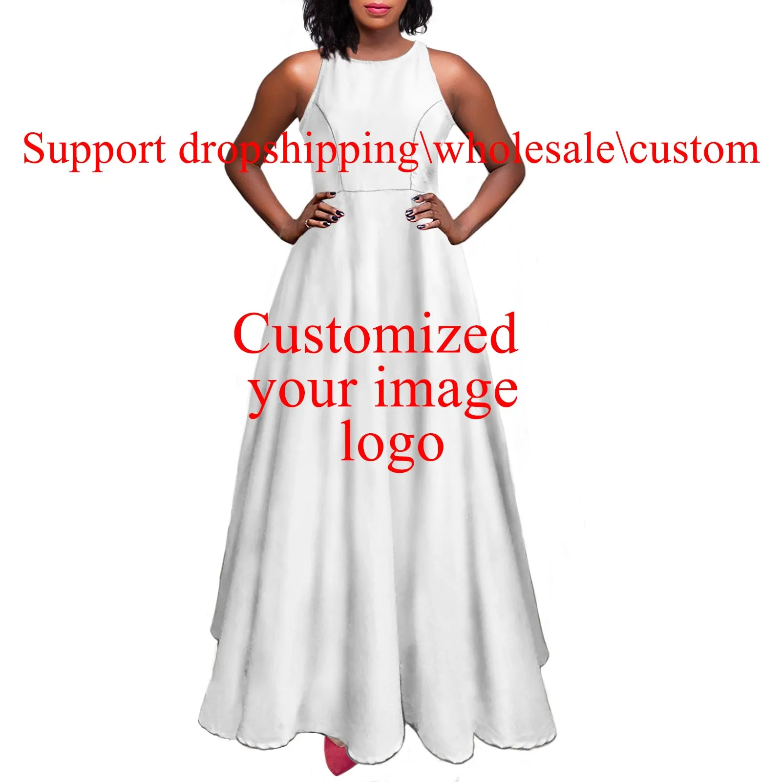 Hycool Ladies Dress Casual Women Clothing Polynesian Tribal Samoa Clothing Wholesale Bulk Ladies Autumn Maxi Dress Fall