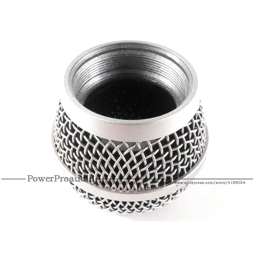 4 قطعة/الوحدة جديد استبدال الكرة رئيس شبكة ميكروفون مصبغة ل شور PG58 PG 58 اكسسوارات