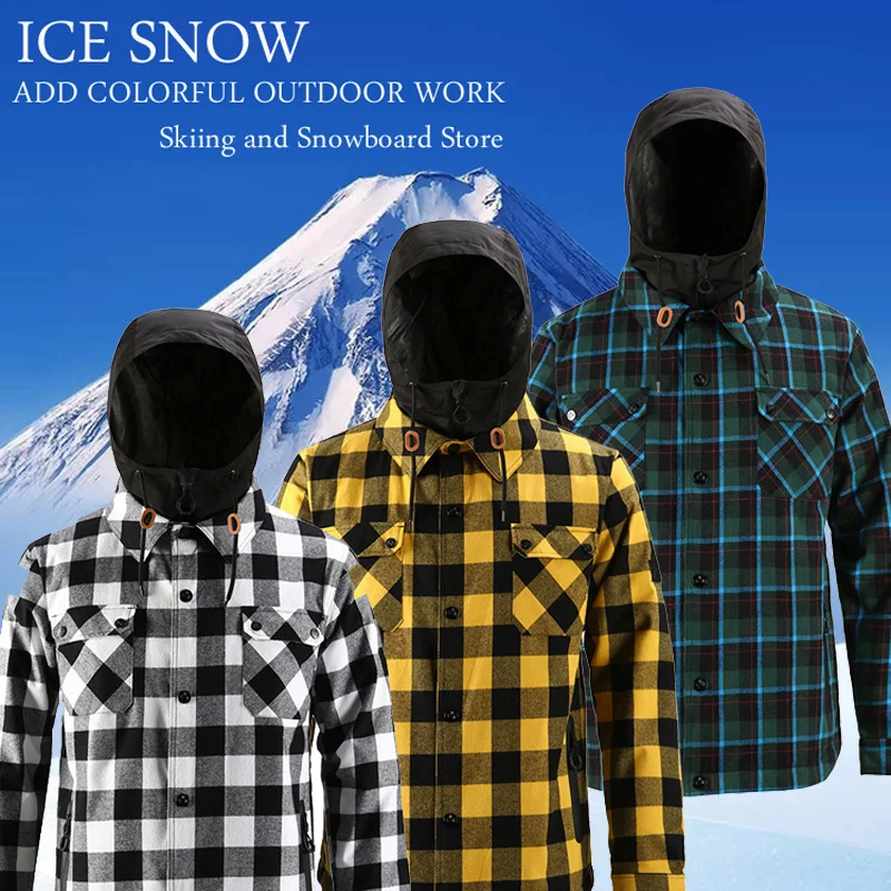 

SMN-Waterproof and Windproof Jacket for Women, Lattice Tooling, Snow Suit, Snowboard Clothes, Outdoor Ski Wear, 15K, Winter