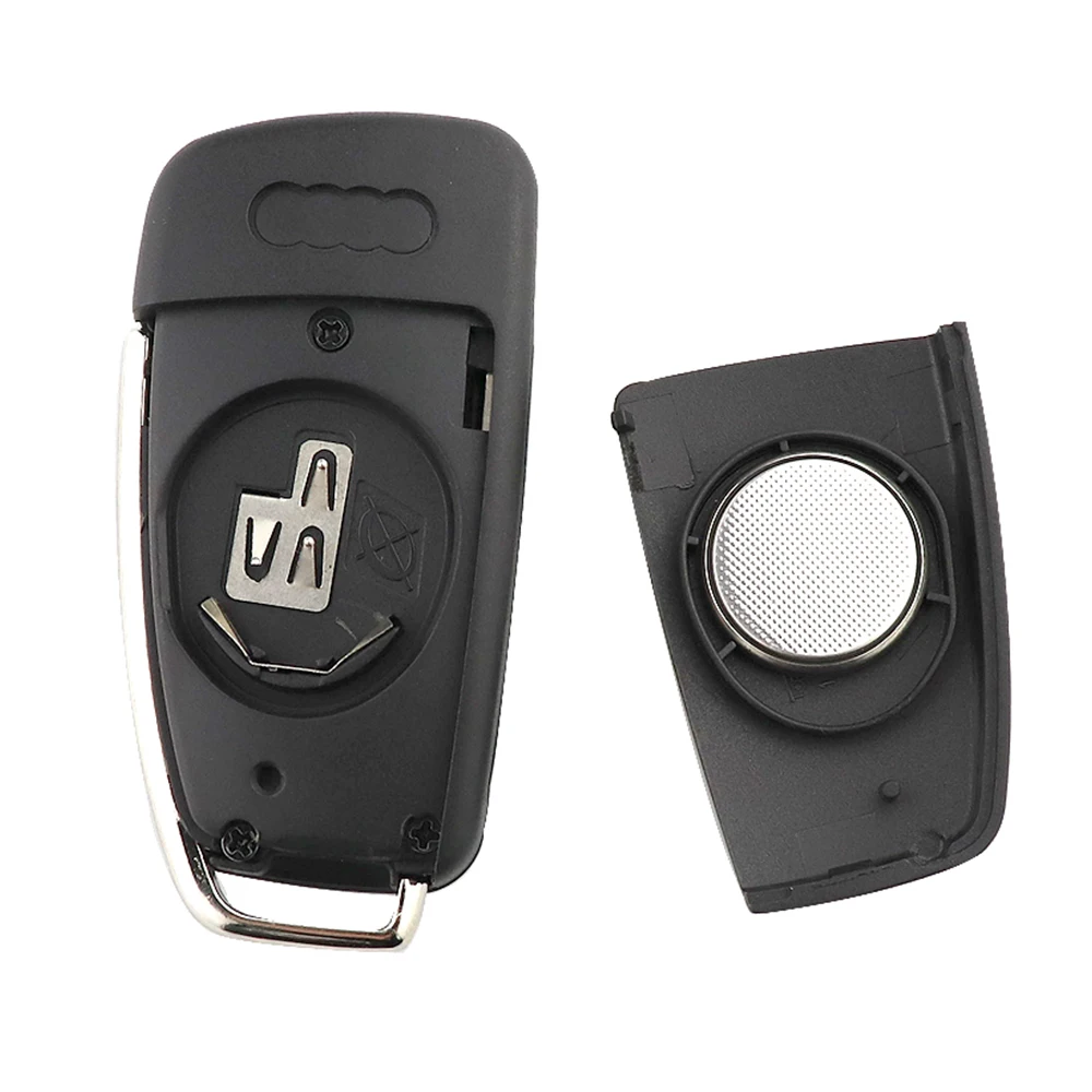 YIQIXIN 3 Button Remote Car Flip Key 434MHz For Audi A2 A3 S4 Cabrio Quattro Avant 2005 2006 2007 2008 48 Chip 8P0 837 220Q K D