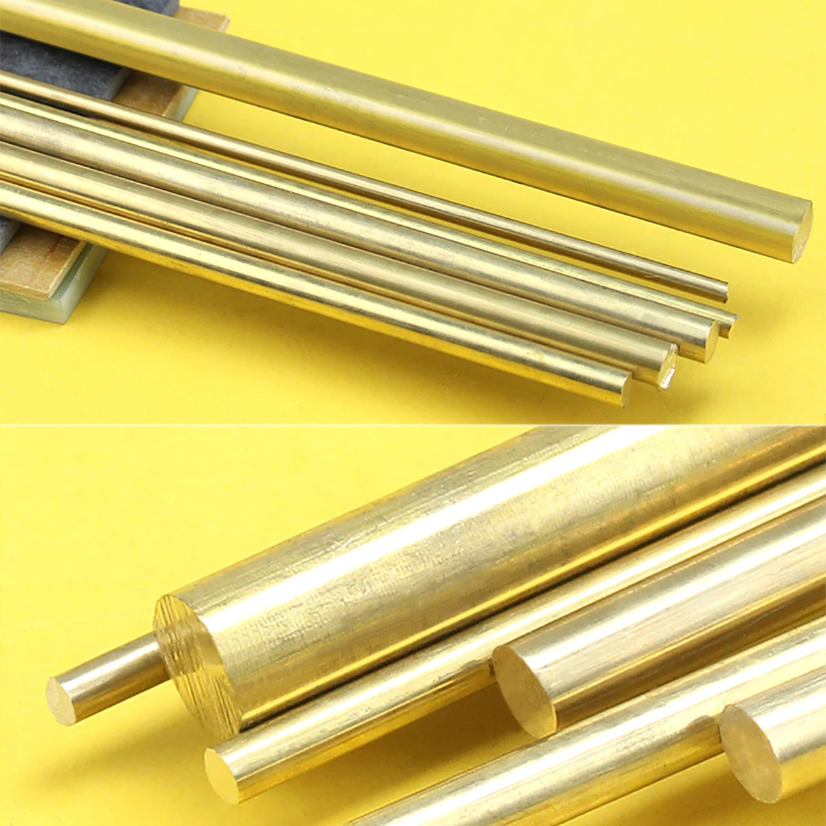 4/6/8/10/12mm DIY Hardware Brass Round Bar Rod Circular Wire Tube Modelmaking diy material customize cutting